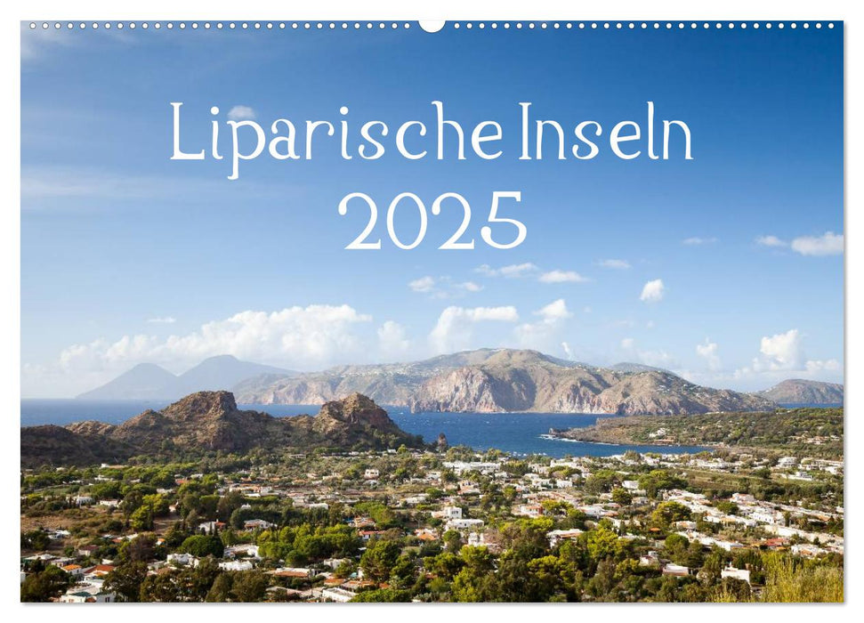 Liparische Inseln (CALVENDO Wandkalender 2025)