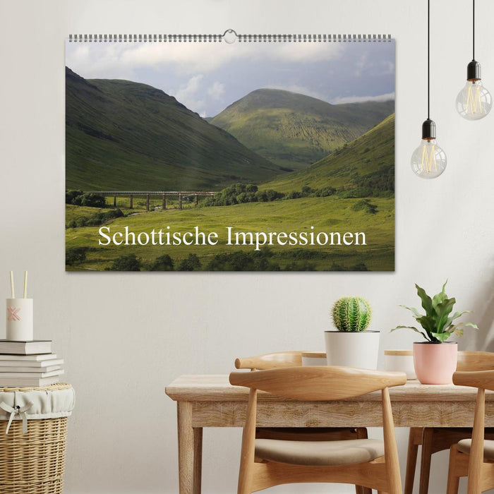 Schottische Impressionen (CALVENDO Wandkalender 2025)