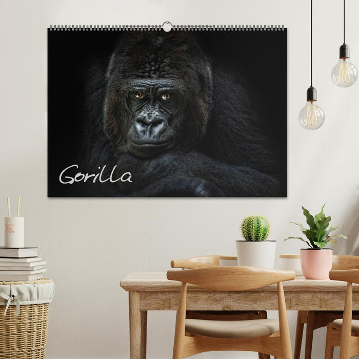 Gorilla (CALVENDO Wandkalender 2025)