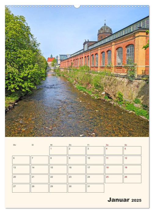 Chemnitz Kulturhauptstadt Terminplaner (CALVENDO Premium Wandkalender 2025)