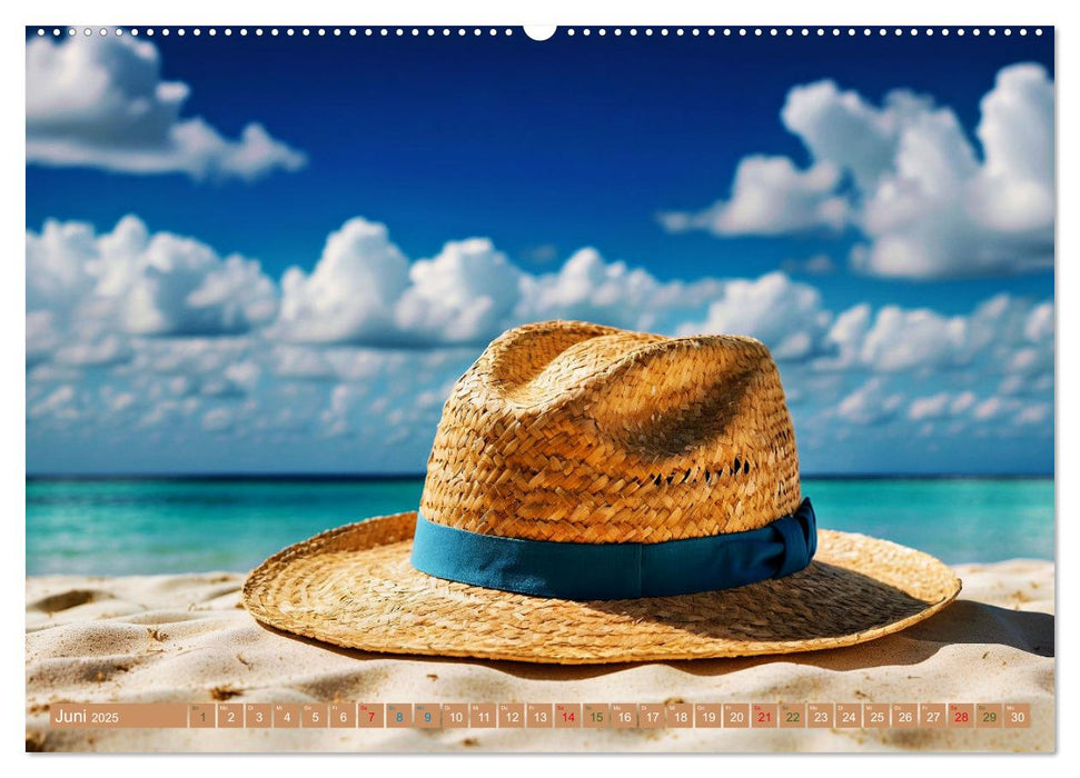 Sehnsucht Strandparadies (CALVENDO Premium Wandkalender 2025)