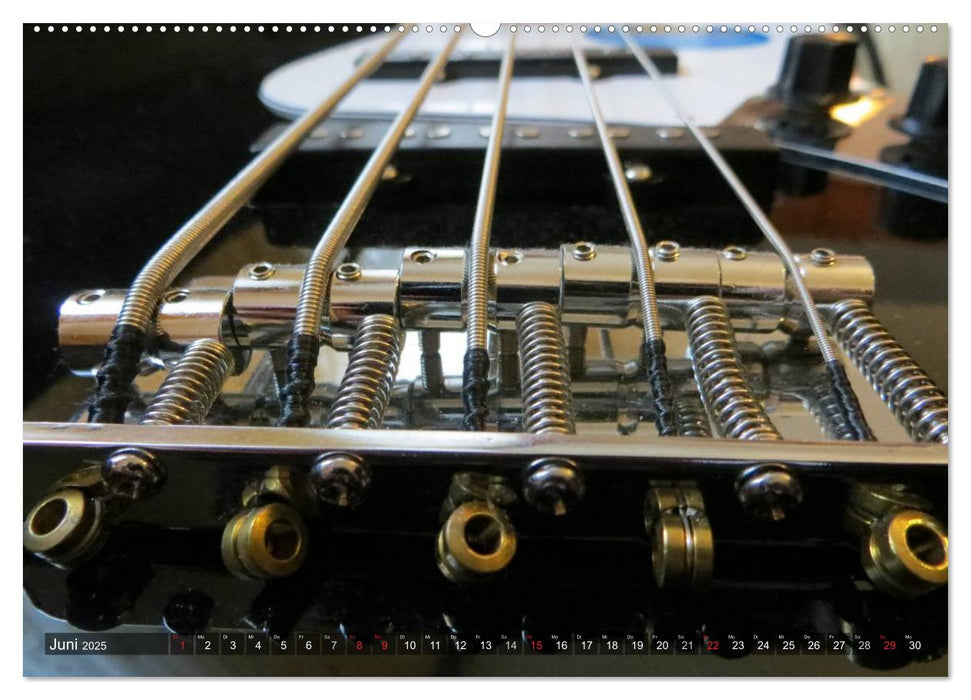 GITARREN Closeups (CALVENDO Premium Wandkalender 2025)