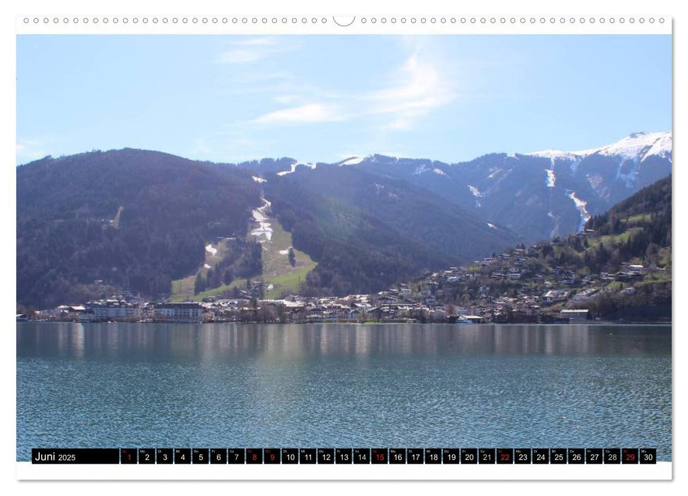 Liebeserklärung an Zell am See (CALVENDO Premium Wandkalender 2025)