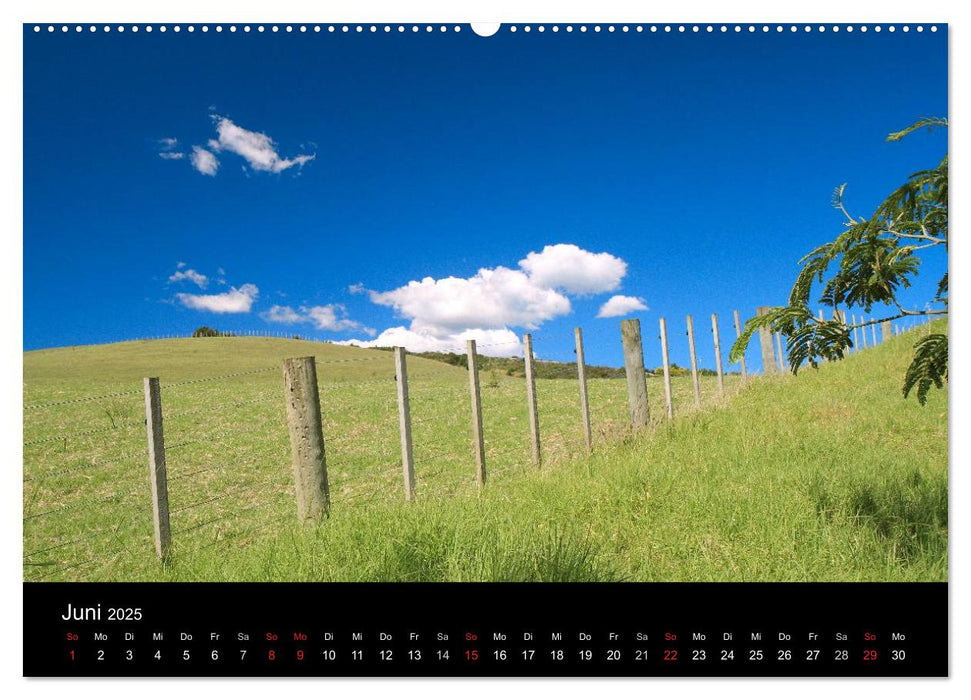 Aotearoa - Das Land der langen weißen Wolke (CALVENDO Premium Wandkalender 2025)