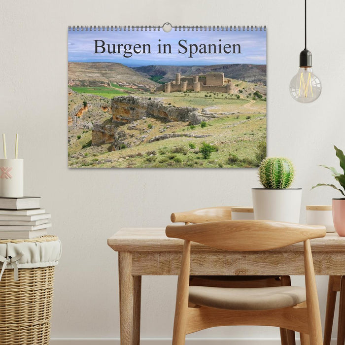 Burgen in Spanien (CALVENDO Wandkalender 2025)