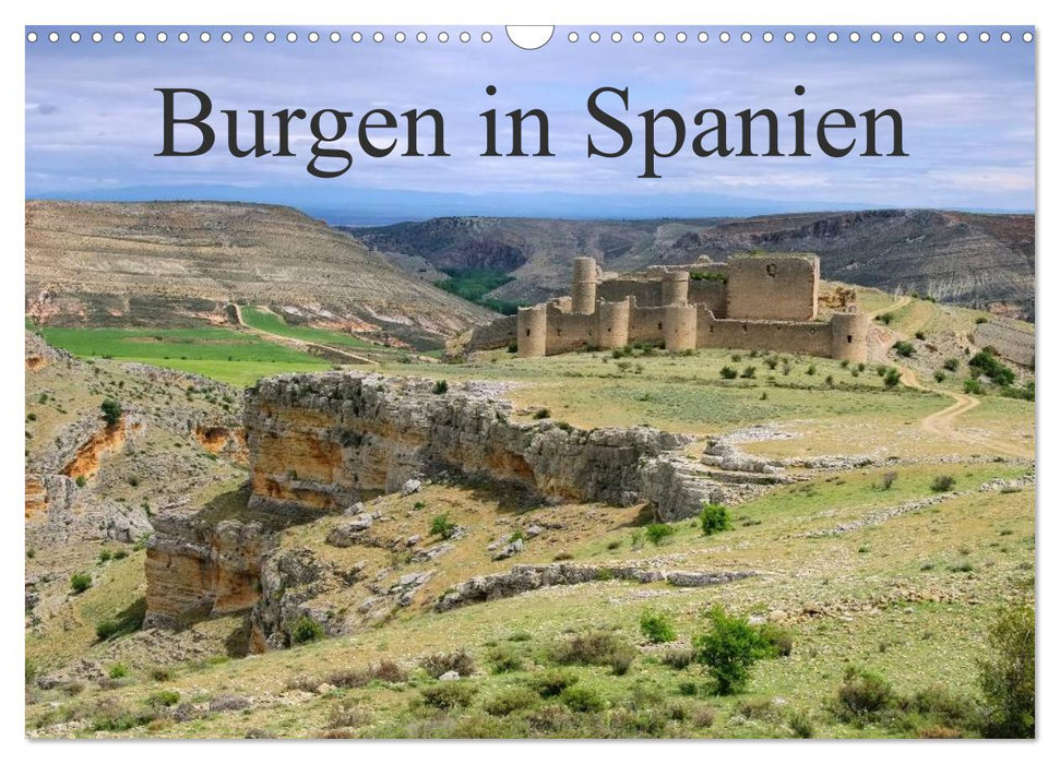 Burgen in Spanien (CALVENDO Wandkalender 2025)