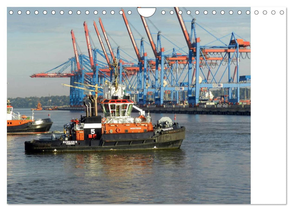 Hafen Hamburg (CALVENDO Wandkalender 2025)