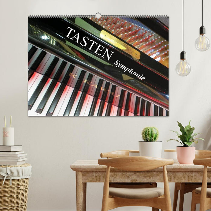 TASTEN Symphonie (CALVENDO Wandkalender 2025)