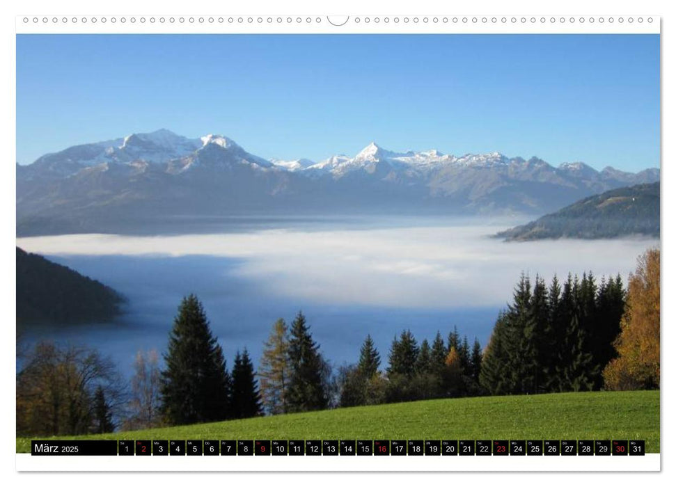 Liebeserklärung an Zell am See (CALVENDO Wandkalender 2025)