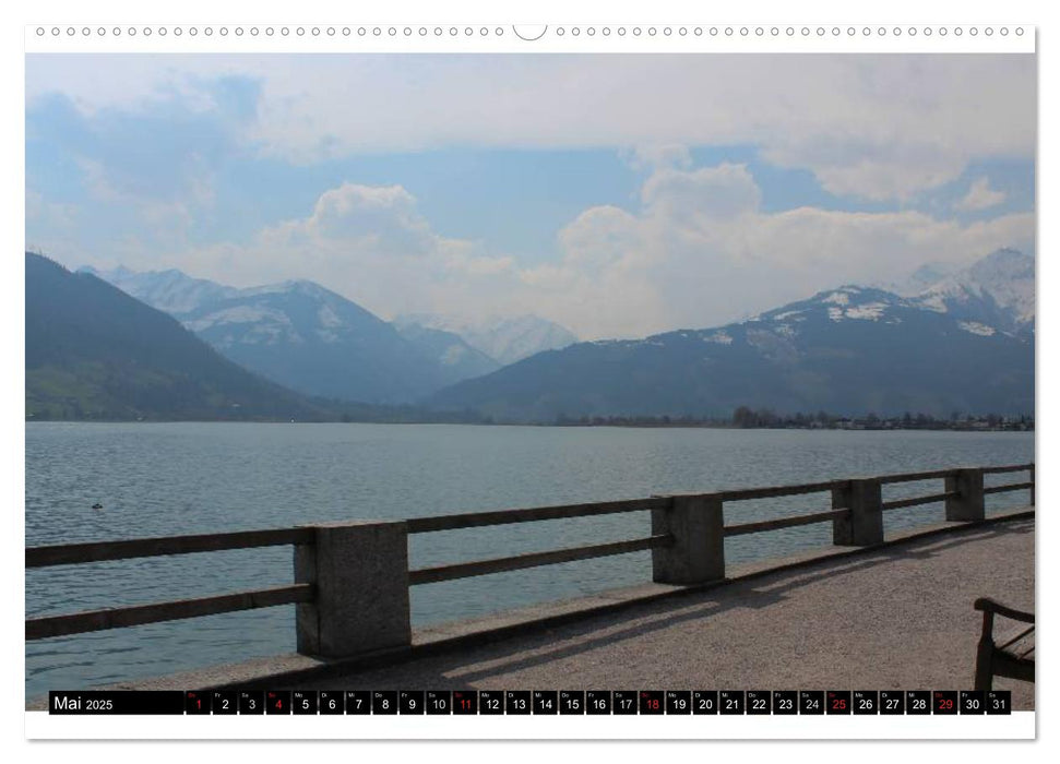 Liebeserklärung an Zell am See (CALVENDO Wandkalender 2025)