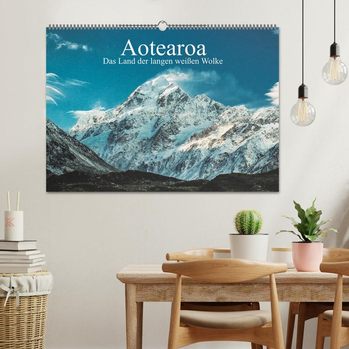Aotearoa - Das Land der langen weißen Wolke (CALVENDO Wandkalender 2025)