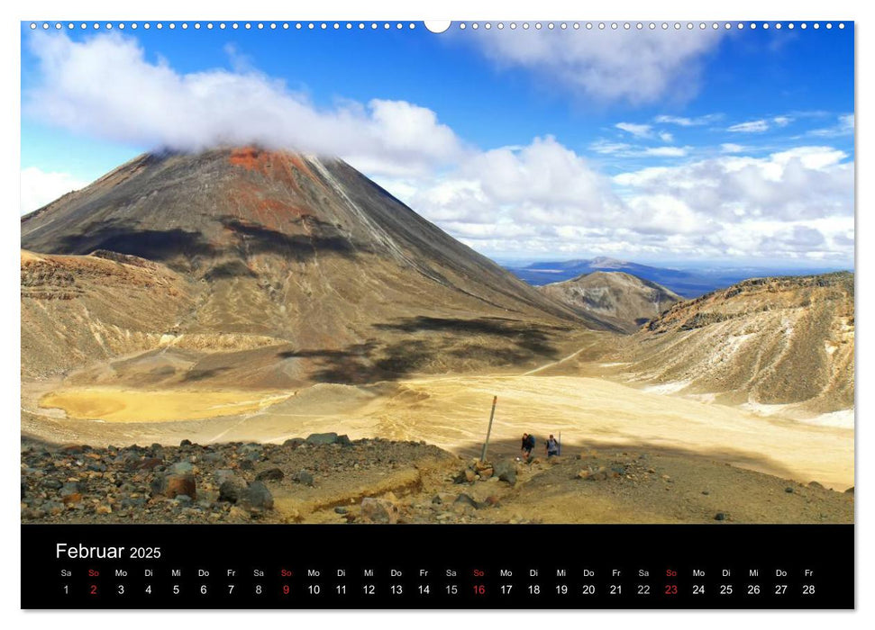 Aotearoa - Das Land der langen weißen Wolke (CALVENDO Wandkalender 2025)