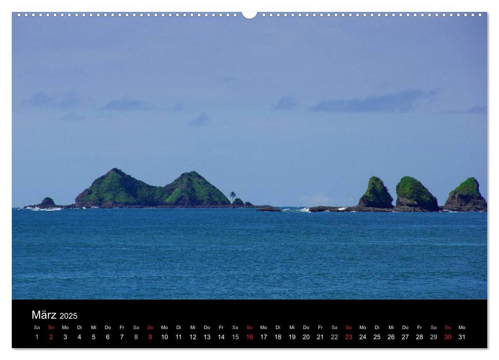 Costa Rica (CALVENDO Premium Wandkalender 2025)