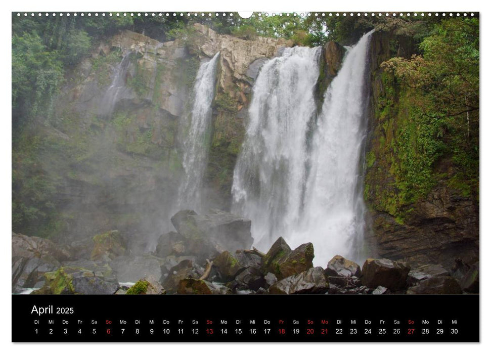 Costa Rica (CALVENDO Premium Wandkalender 2025)