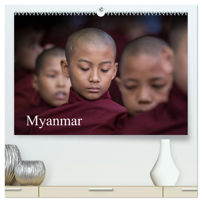 Myanmar 2025 (CALVENDO Premium Wandkalender 2025)
