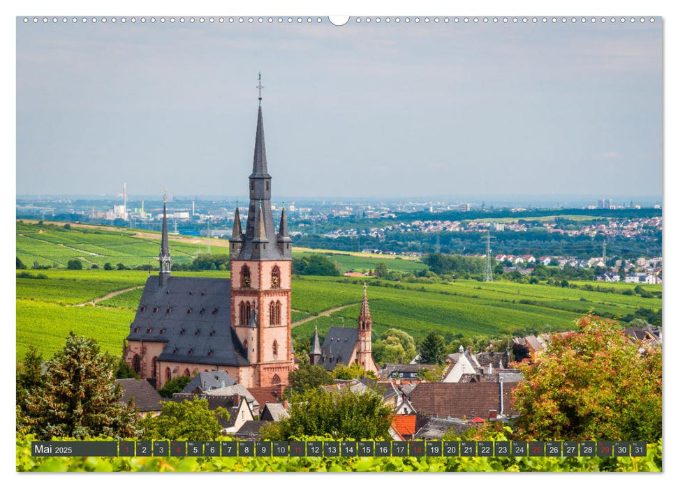 Kultur im Rheingau (CALVENDO Premium Wandkalender 2025)