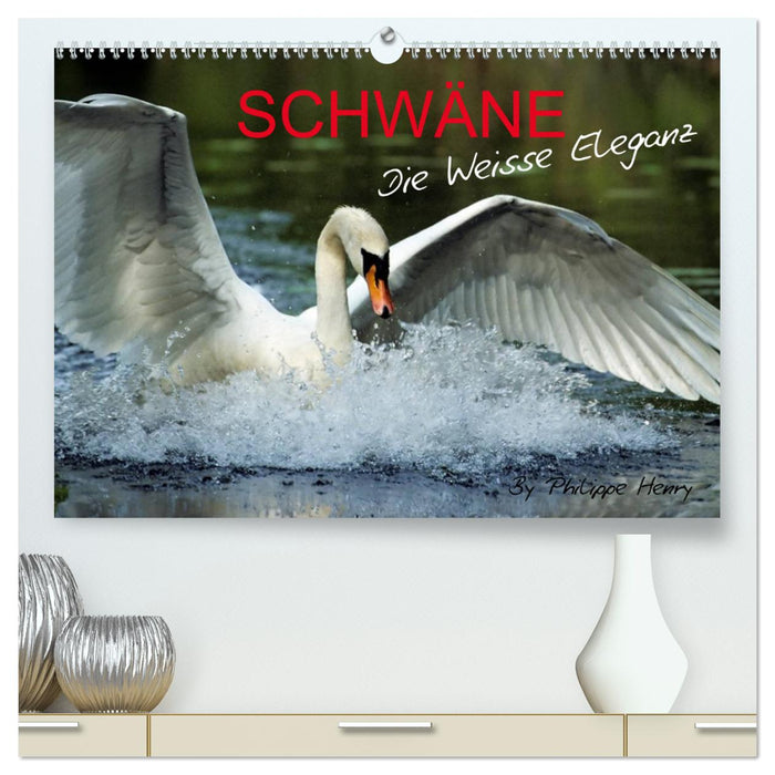 SCHWÄNE. (CALVENDO Premium Wandkalender 2025)