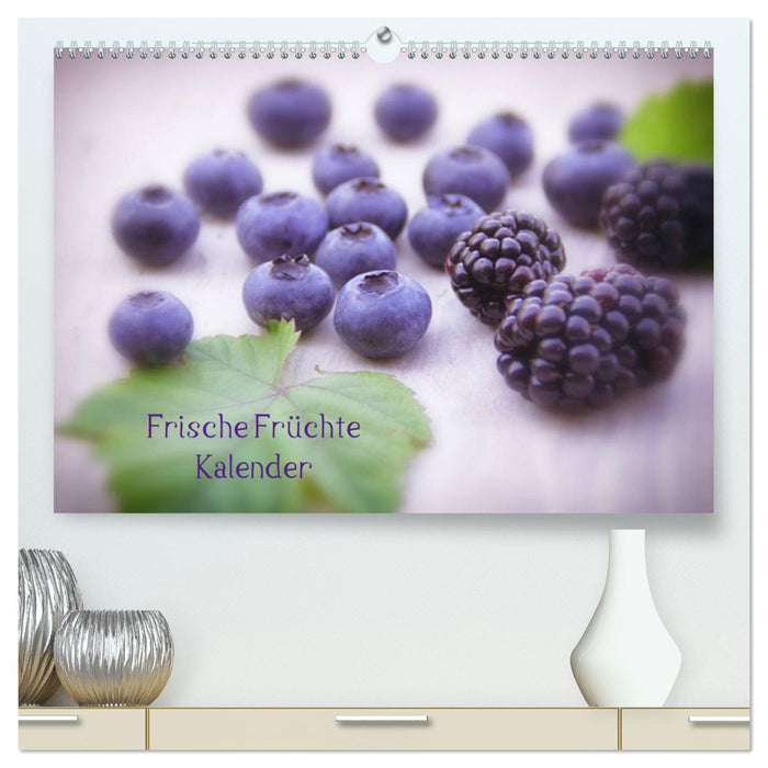 Frische Früchte Kalender (CALVENDO Premium Wandkalender 2025)