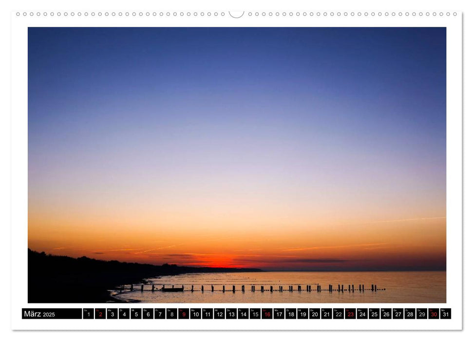 Nordsee & Ostsee (CALVENDO Premium Wandkalender 2025)