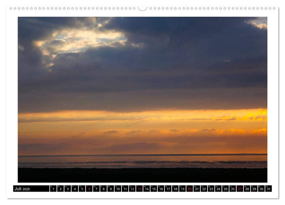 Nordsee & Ostsee (CALVENDO Premium Wandkalender 2025)