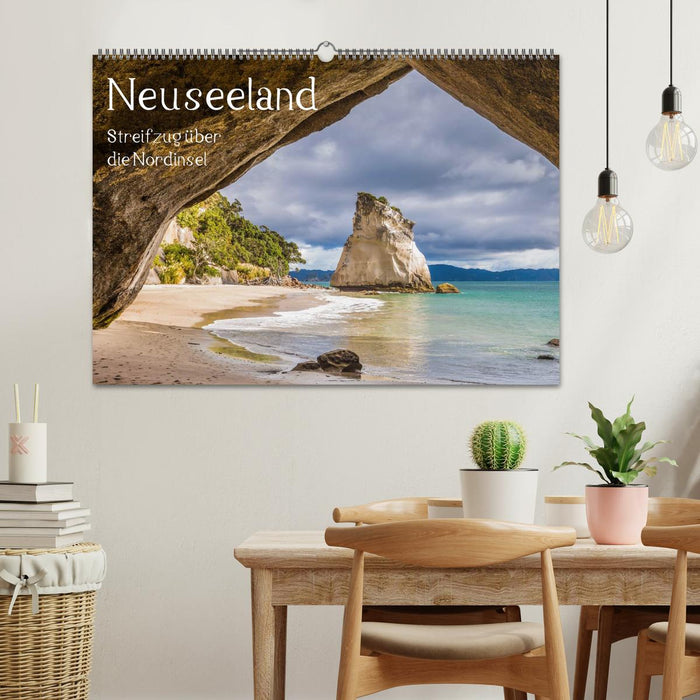 Neuseeland - Streifzug über die Nordinsel / CH-Version (CALVENDO Wandkalender 2025)