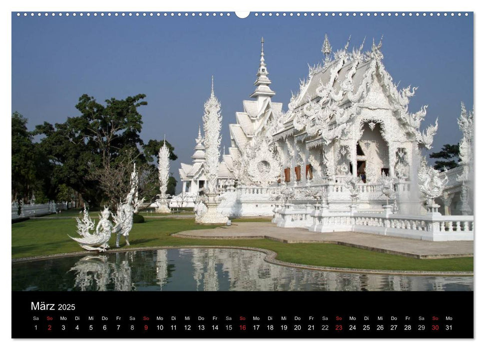 Thailand (CALVENDO Premium Wandkalender 2025)