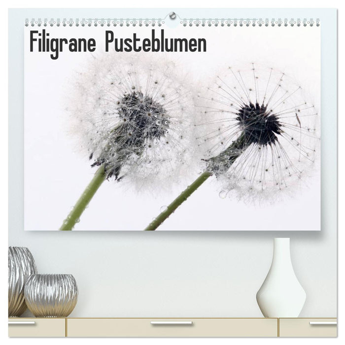 Filigrane Pusteblumen / Geburtstagskalender (CALVENDO Premium Wandkalender 2025)