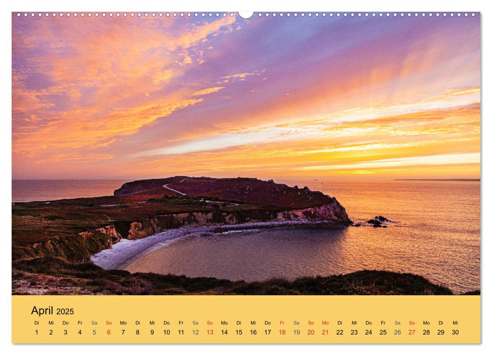 Sonnenuntergänge an der Atlantikküste (CALVENDO Premium Wandkalender 2025)