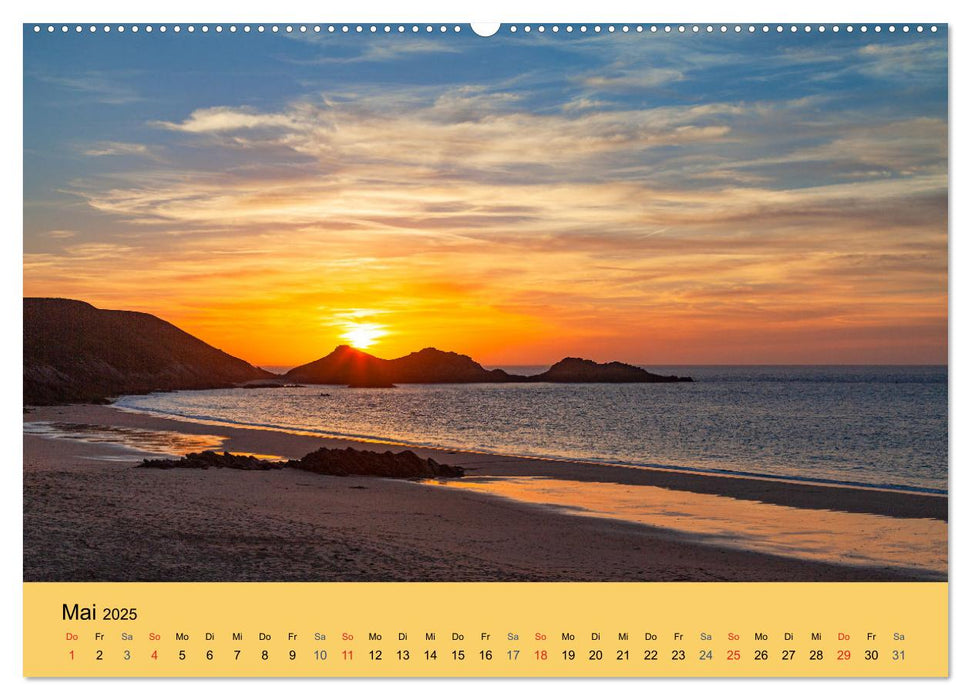 Sonnenuntergänge an der Atlantikküste (CALVENDO Premium Wandkalender 2025)