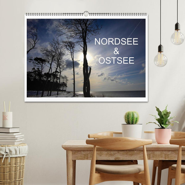 Nordsee & Ostsee (CALVENDO Wandkalender 2025)