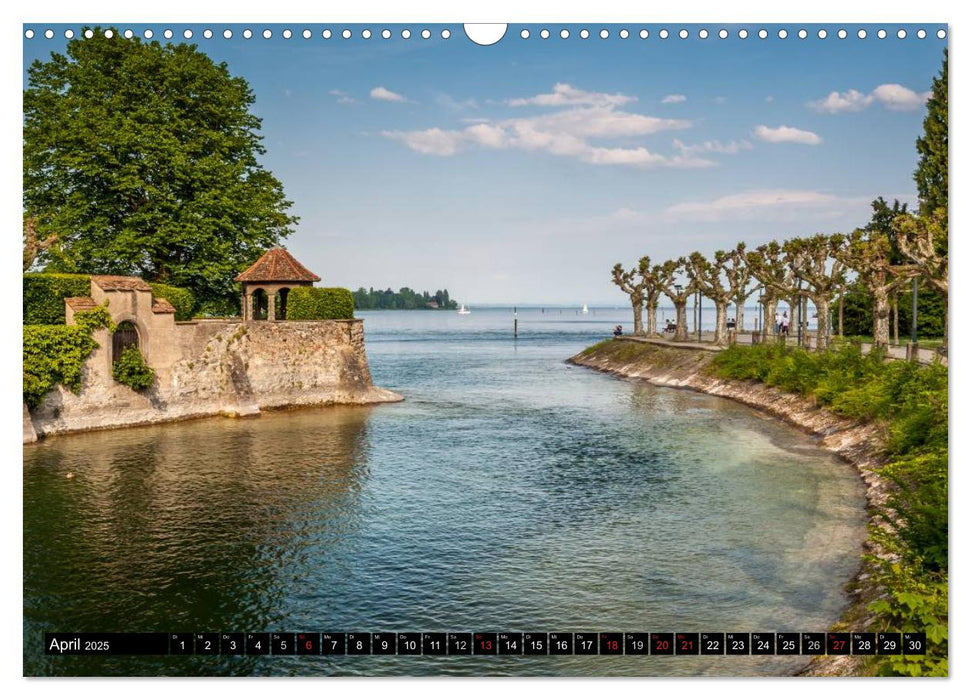 Kulturlandschaft Bodensee - Teil II (CALVENDO Wandkalender 2025)