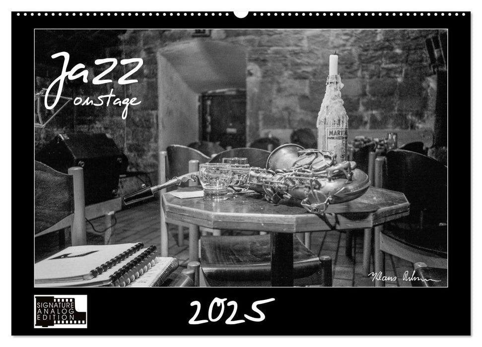 Jazz onstage (CALVENDO Wandkalender 2025)