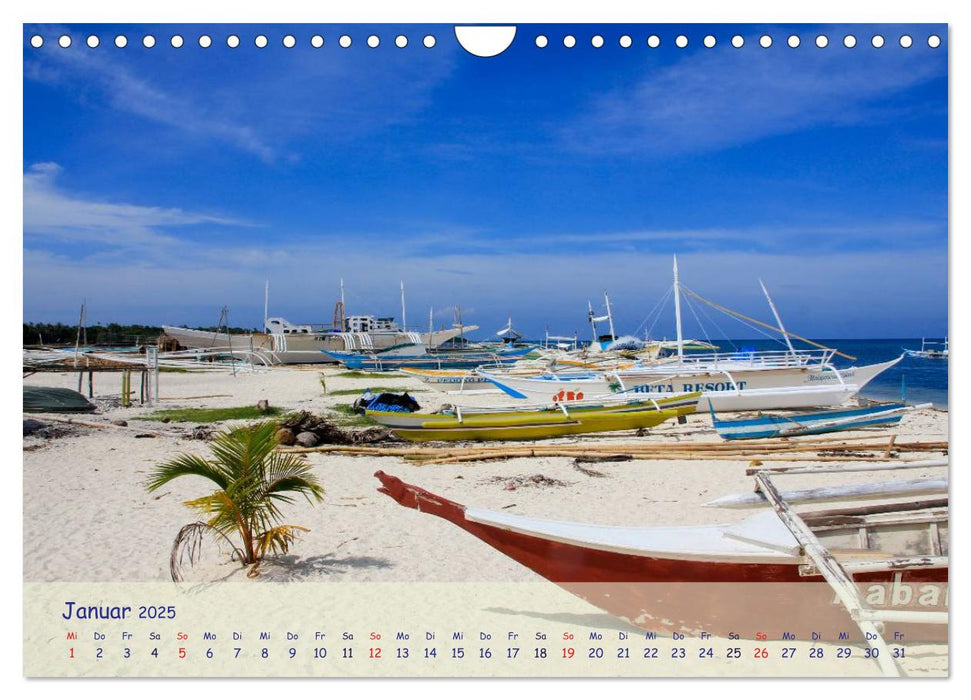 Malapascua Island Philippinen (CALVENDO Wandkalender 2025)