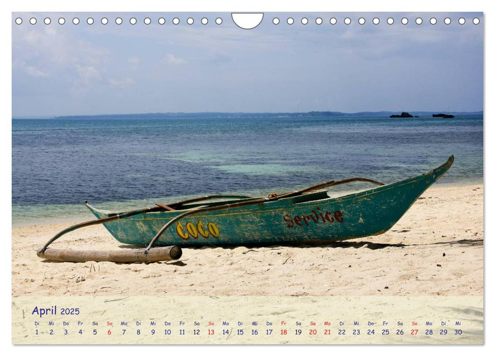 Malapascua Island Philippinen (CALVENDO Wandkalender 2025)