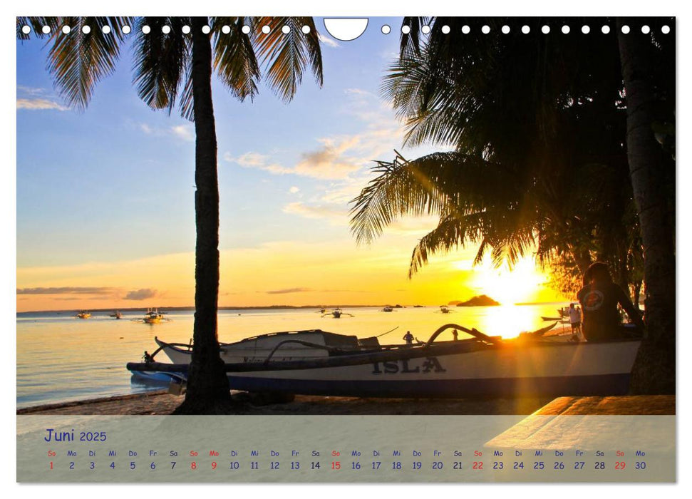 Malapascua Island Philippinen (CALVENDO Wandkalender 2025)