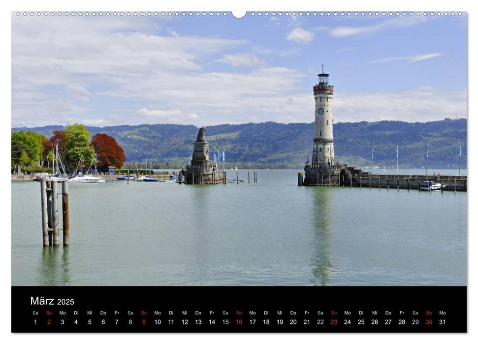 Kulturlandschaft Bodensee - Teil I (CALVENDO Wandkalender 2025)