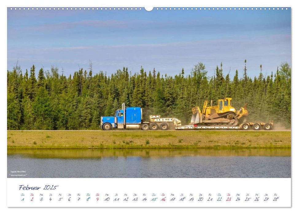 US Cars & Trucks in Alaska (CALVENDO Premium Wandkalender 2025)