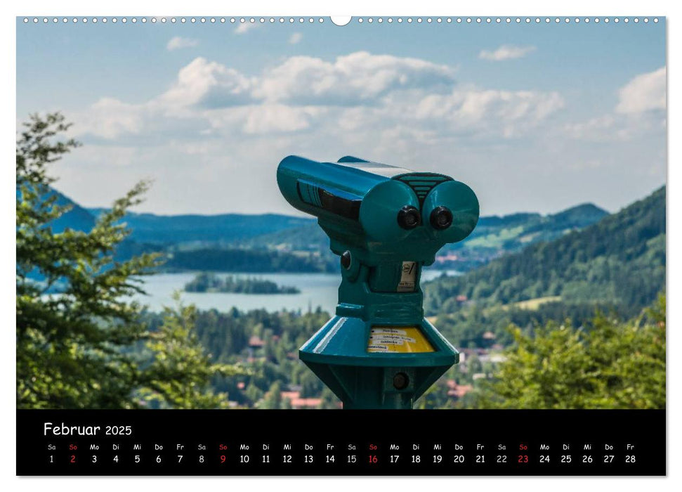 Schönes Oberbayern (CALVENDO Wandkalender 2025)