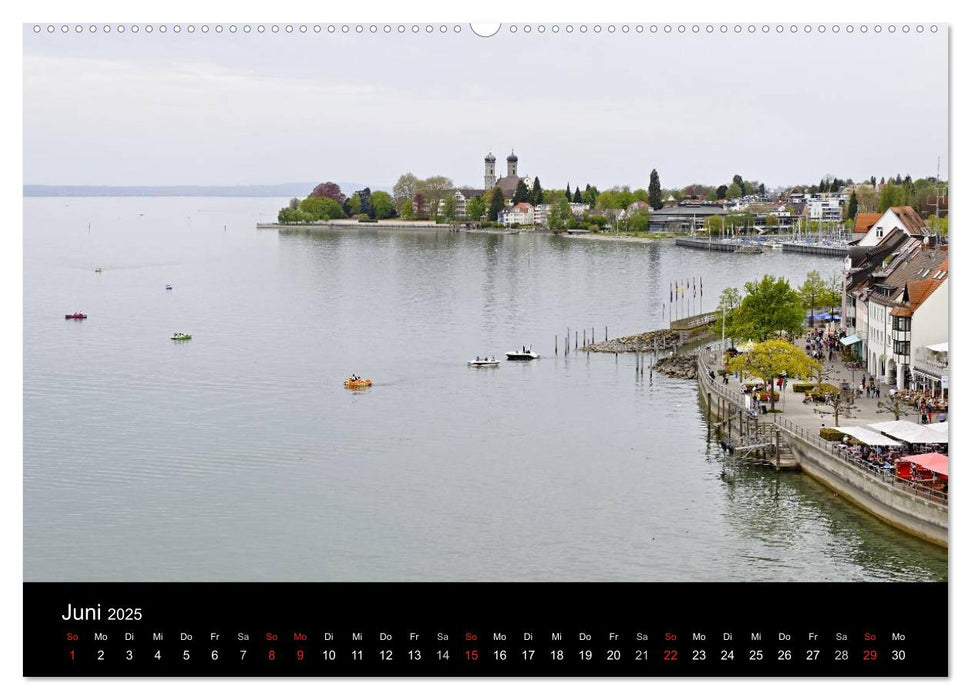 Kulturlandschaft Bodensee - Teil I (CALVENDO Premium Wandkalender 2025)