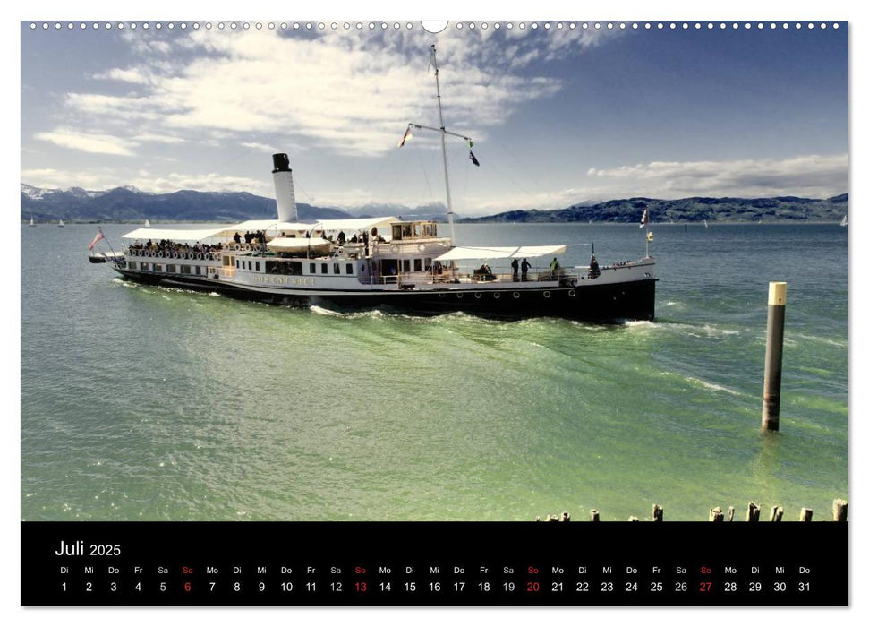 Kulturlandschaft Bodensee - Teil I (CALVENDO Premium Wandkalender 2025)