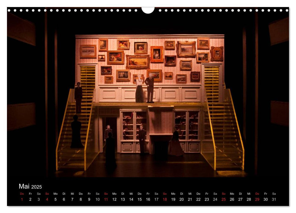 FASZINIERENDE THEATERRÄUME (CALVENDO Wandkalender 2025)