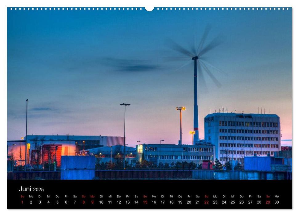 Hafen Hamburg (CALVENDO Premium Wandkalender 2025)