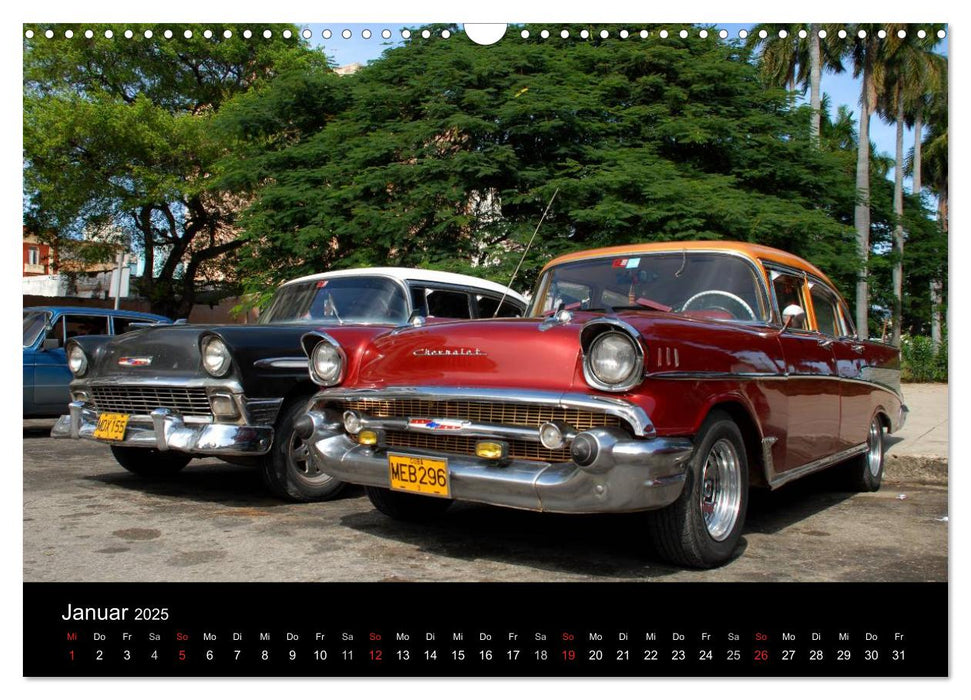 Cuba Impressionen (CALVENDO Wandkalender 2025)