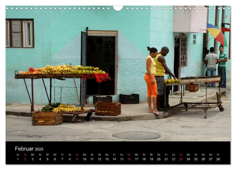 Cuba Impressionen (CALVENDO Wandkalender 2025)