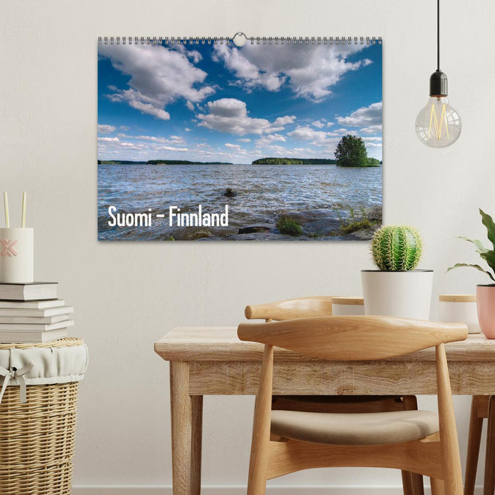 Suomi – Finnland (CALVENDO Wandkalender 2025)