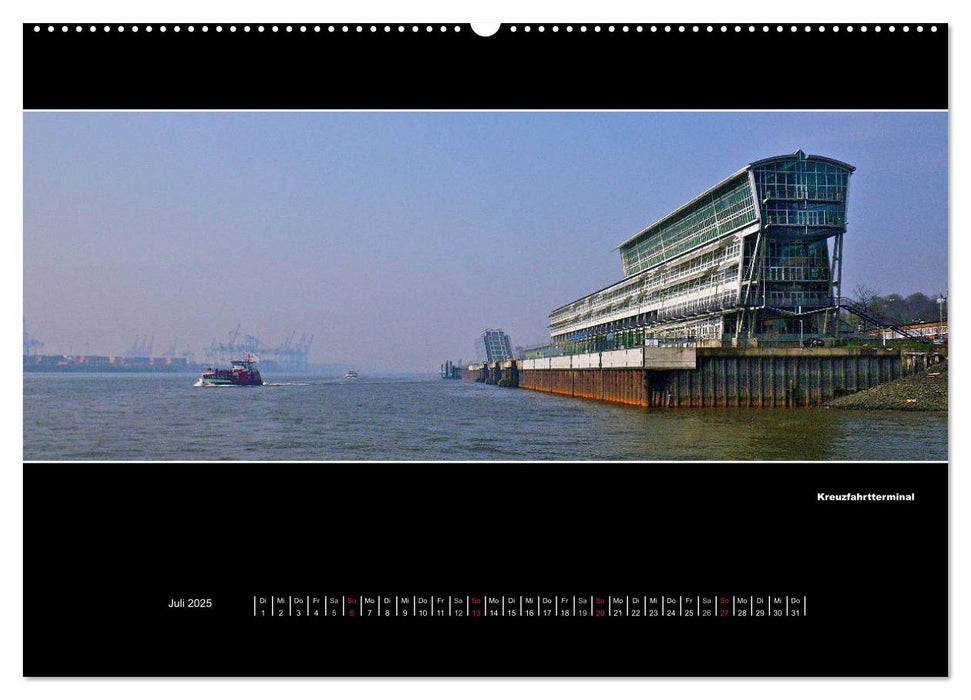 Hamburg Panoramen 2025 (CALVENDO Premium Wandkalender 2025)