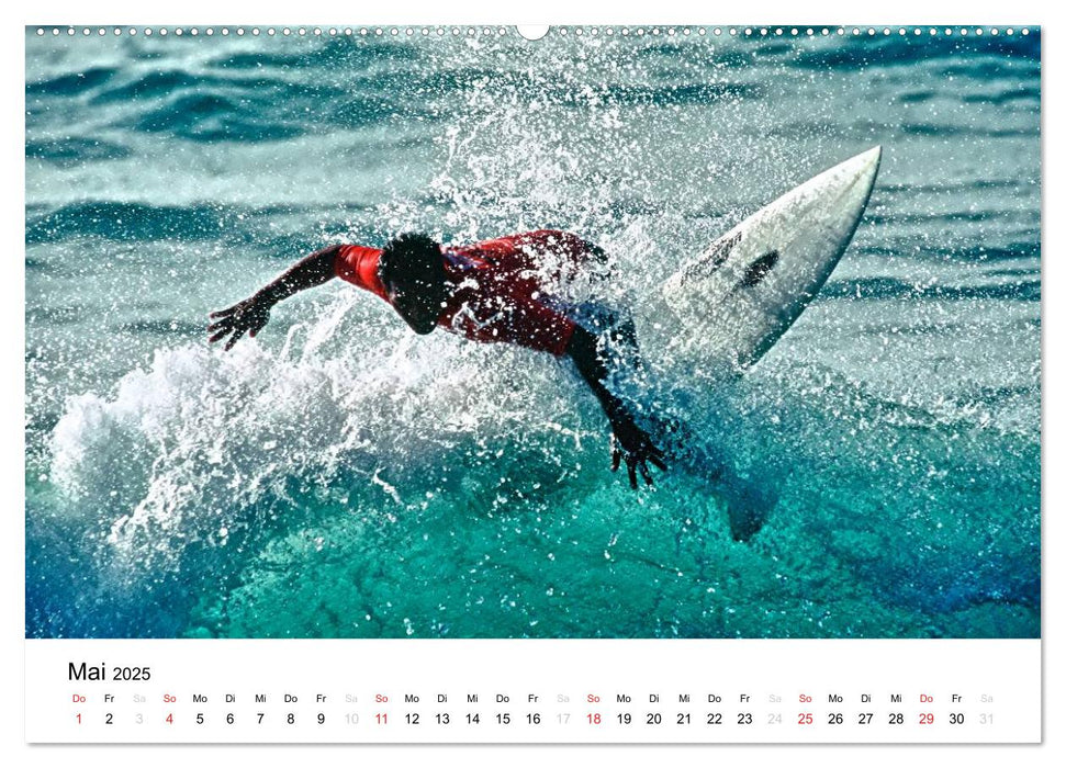 SURF PASSION 2025 Photos von Marion Koell (CALVENDO Premium Wandkalender 2025)