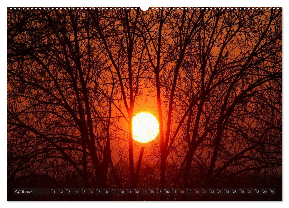 Zauberhafte Abendstimmung (CALVENDO Premium Wandkalender 2025)