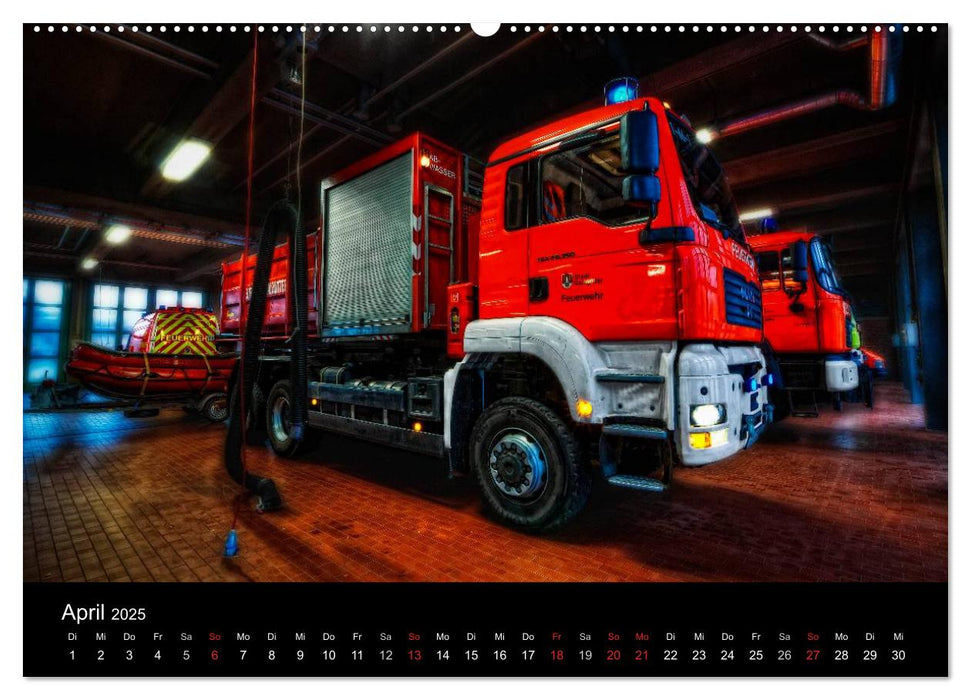 Berufsfeuerwehr Salzgitter (CALVENDO Premium Wandkalender 2025)