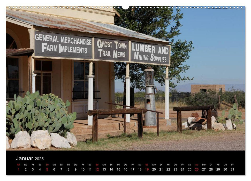 GHOST TOWNS (CALVENDO Premium Wandkalender 2025)